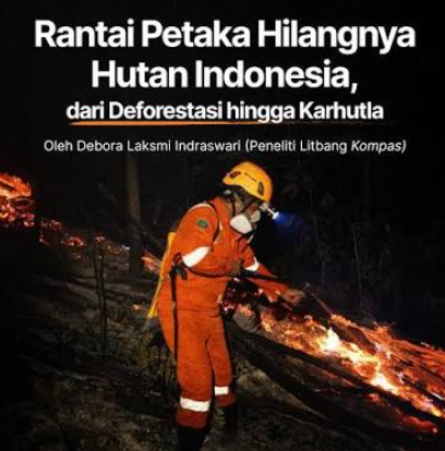 Rantai Petaka Hilangnya Hutan Indonesia, dari Deforestasi hingga Karhutla